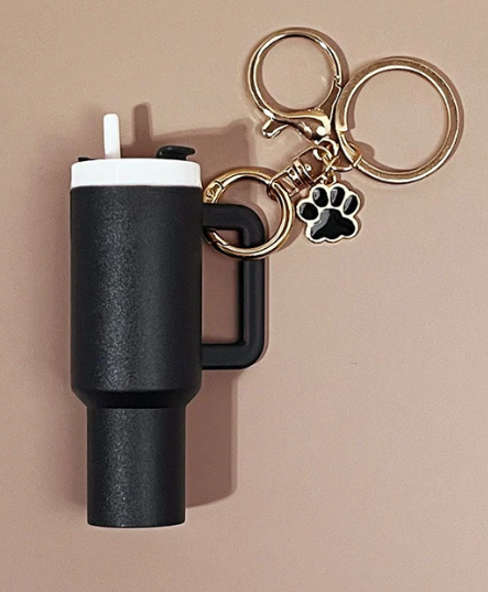 Black mini tumbler